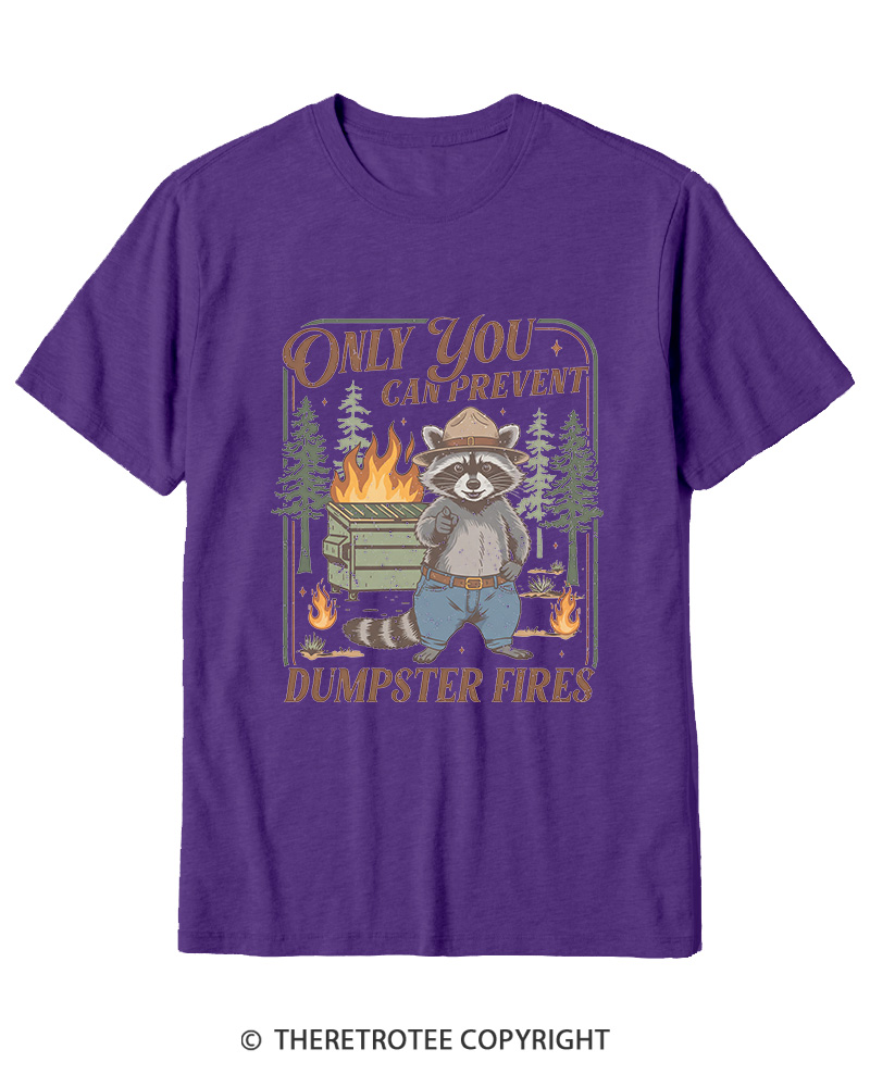TheRetroTee Only You Can Prevent 1970s Cotton T-Shirt