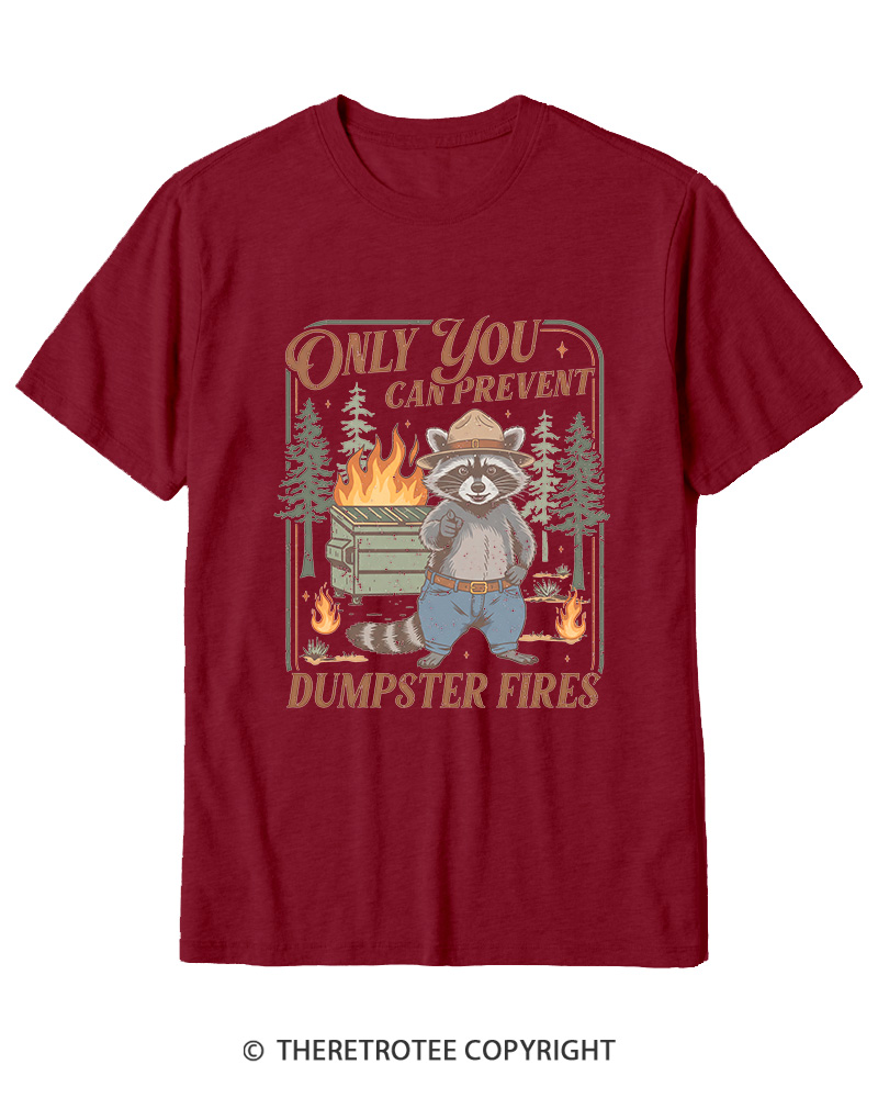TheRetroTee Only You Can Prevent 1970s Cotton T-Shirt