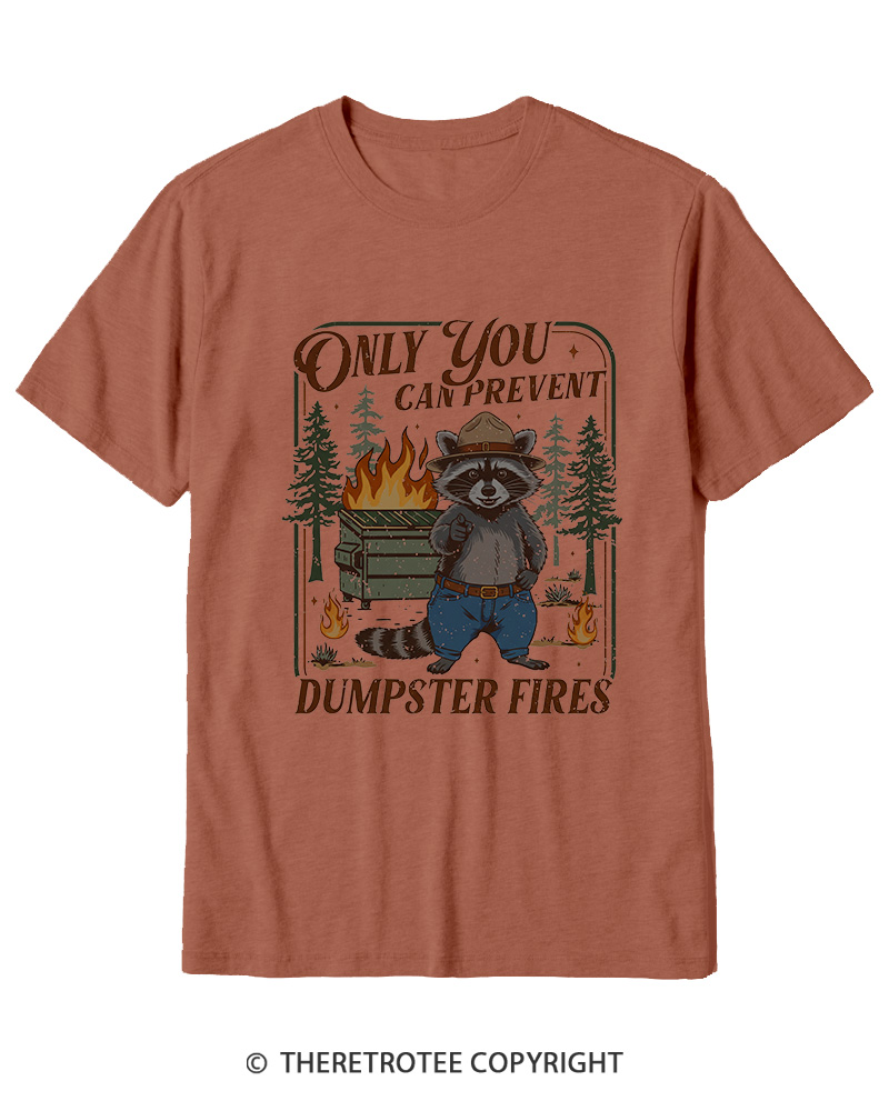 TheRetroTee Only You Can Prevent 1970s Cotton T-Shirt
