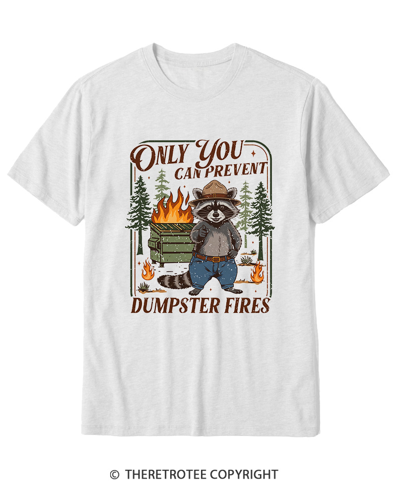 TheRetroTee Only You Can Prevent 1970s Cotton T-Shirt