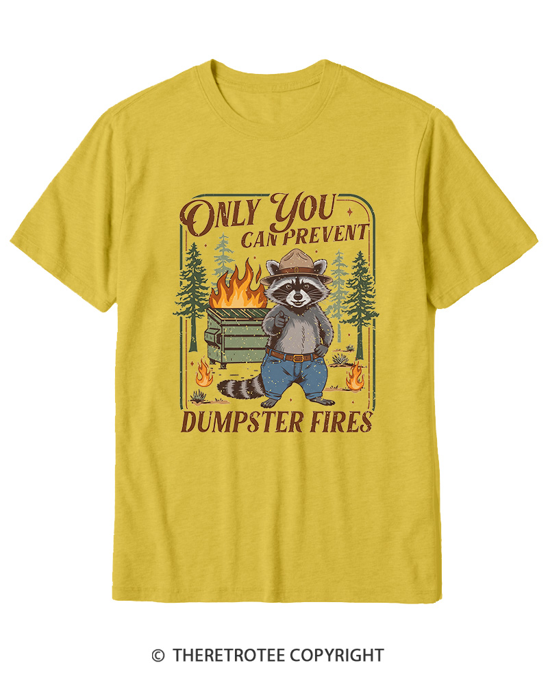 TheRetroTee Only You Can Prevent 1970s Cotton T-Shirt