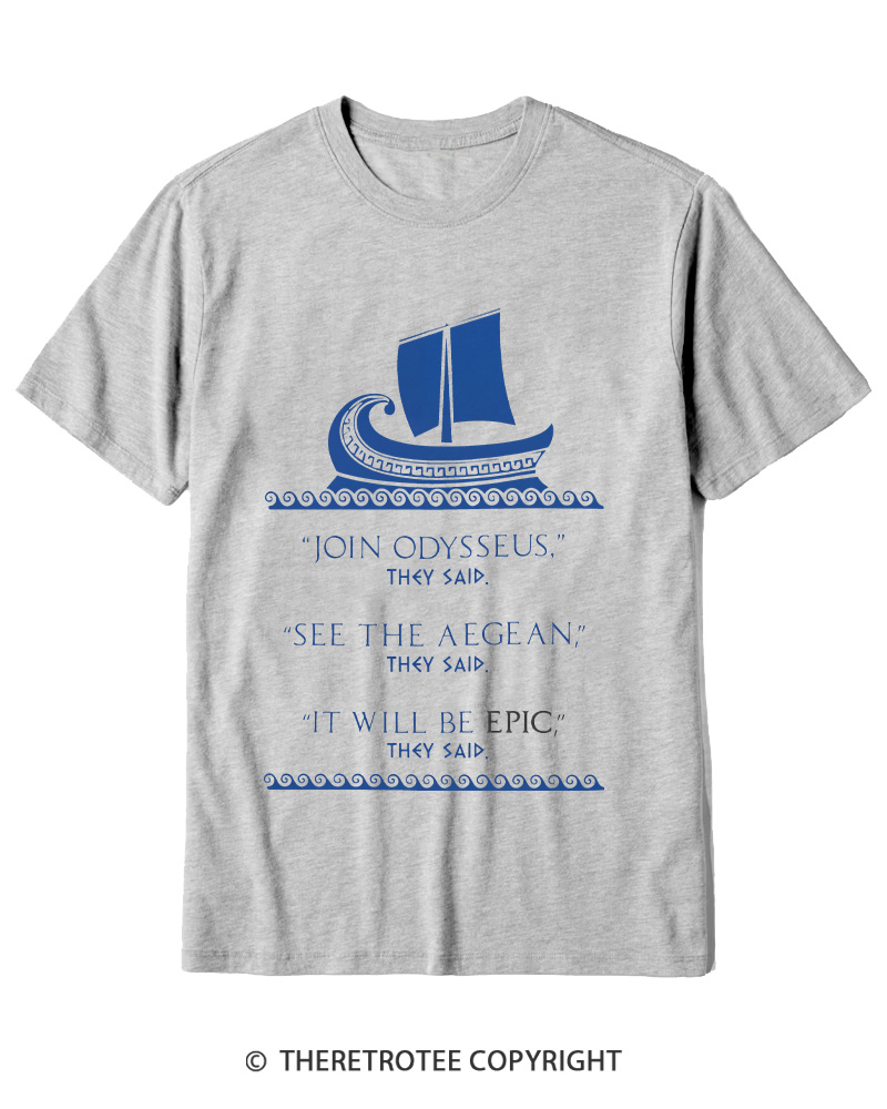 TheRetroTee Join Odysseus Cotton T-Shirt