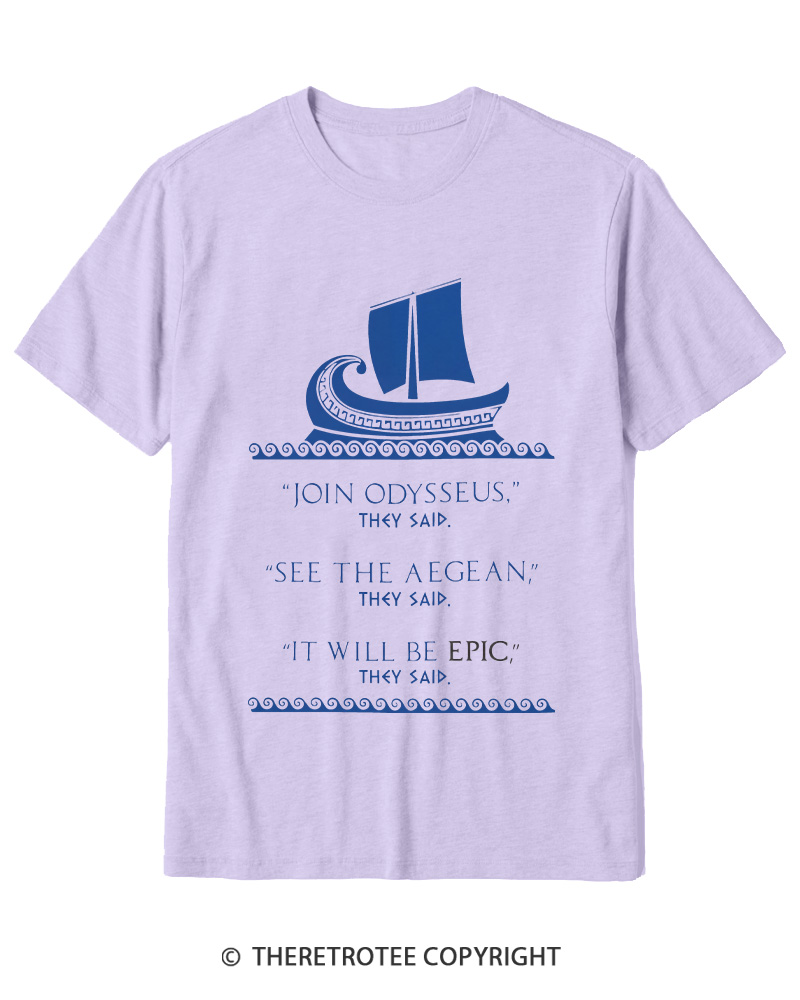 TheRetroTee Join Odysseus Cotton T-Shirt