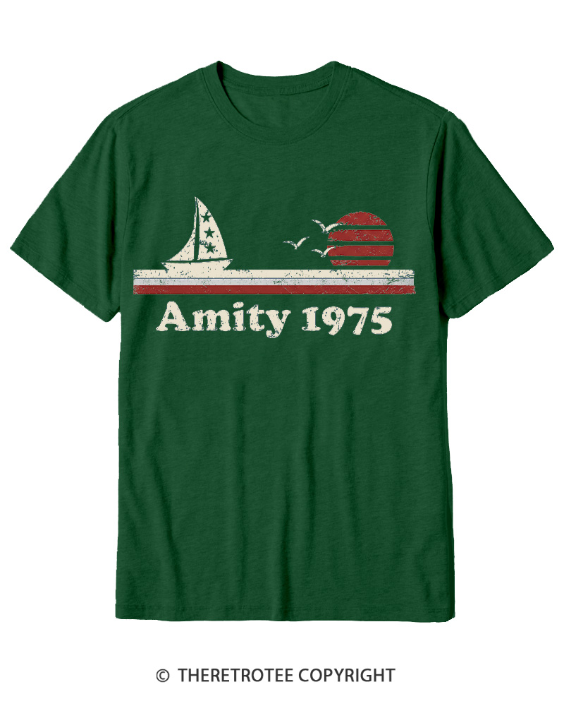 TheRetroTee Amity 1970s Cotton T-Shirt
