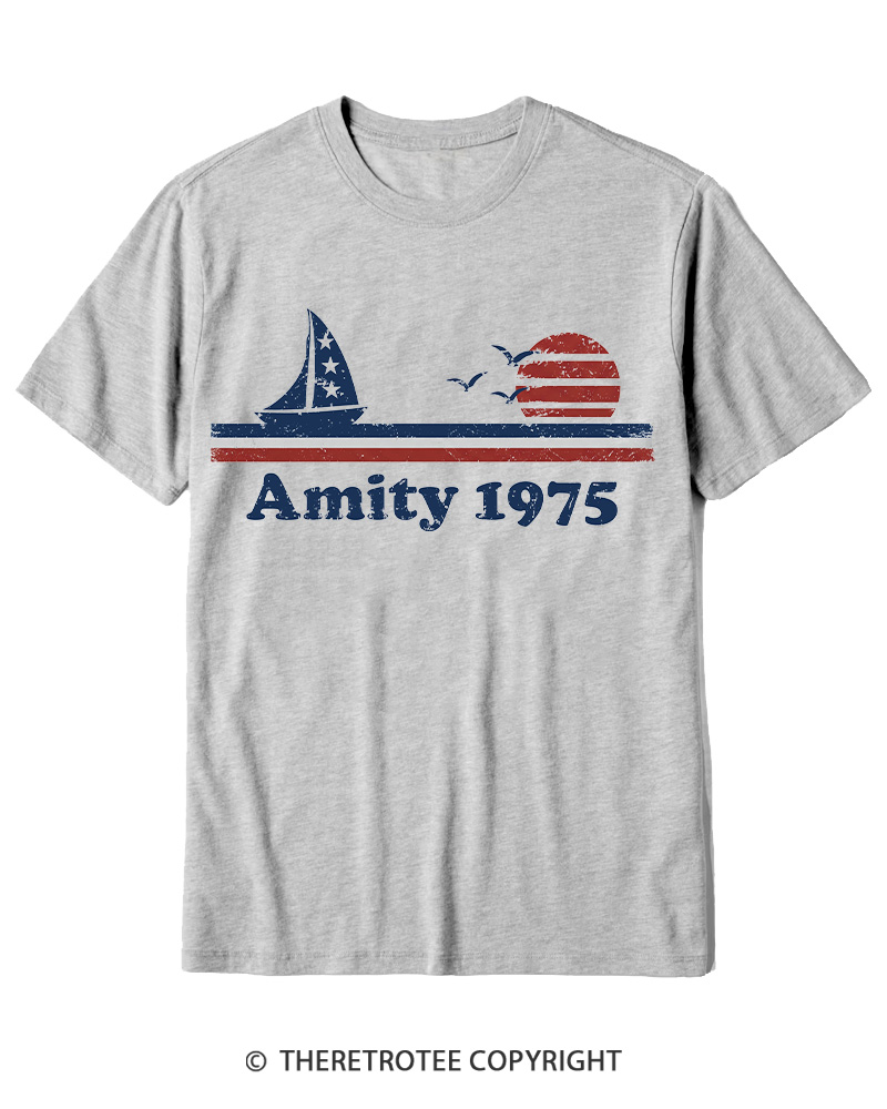TheRetroTee Amity 1970s Cotton T-Shirt