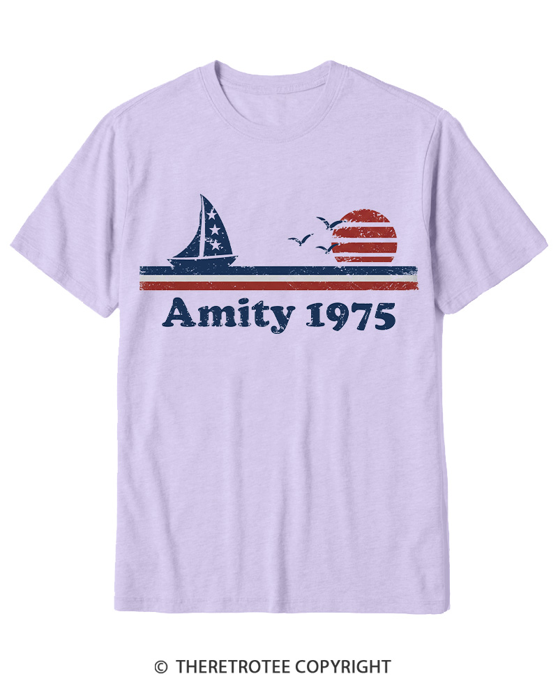 TheRetroTee Amity 1970s Cotton T-Shirt