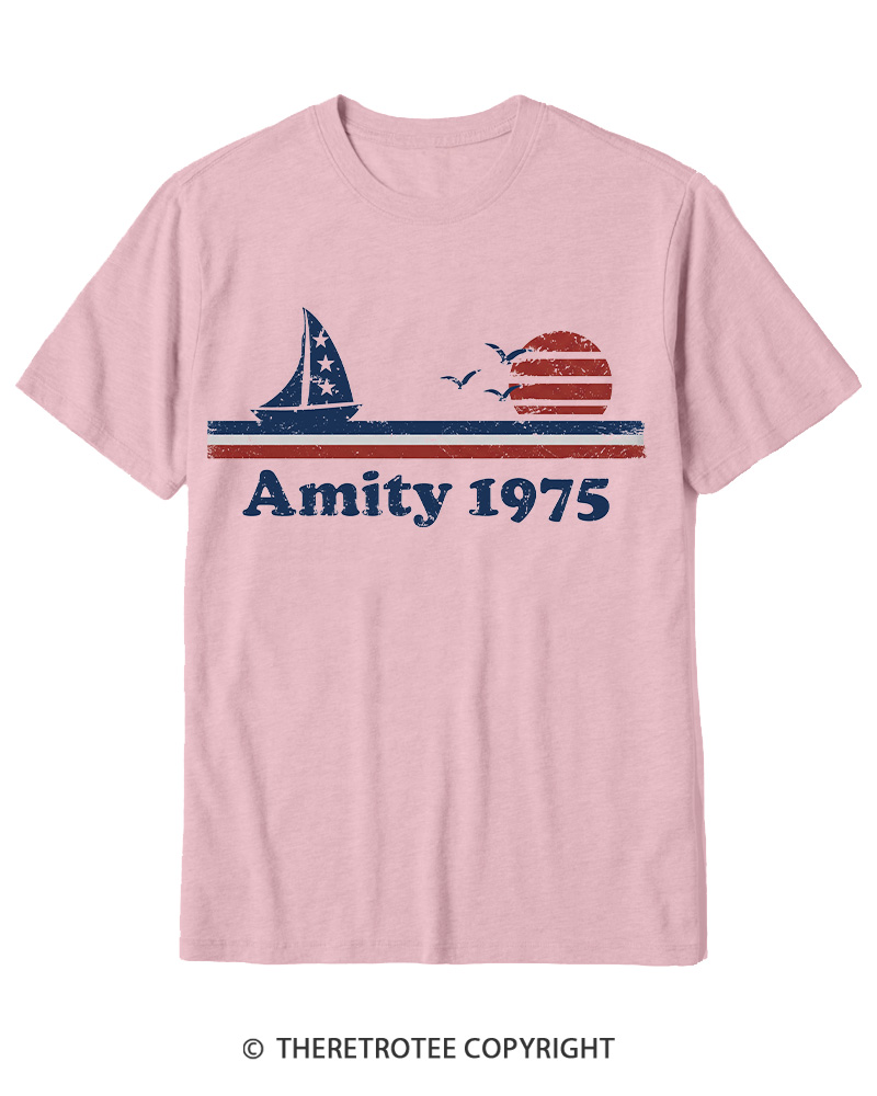 TheRetroTee Amity 1970s Cotton T-Shirt
