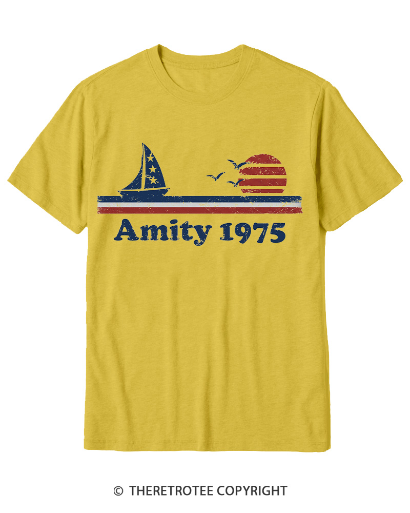 TheRetroTee Amity 1970s Cotton T-Shirt