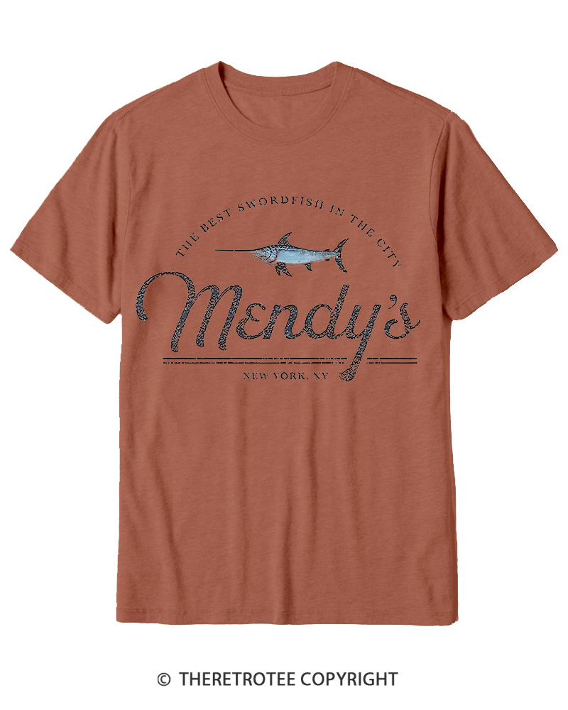 TheRetroTee The Best Swordfish in the City 1990s Cotton T-Shirt