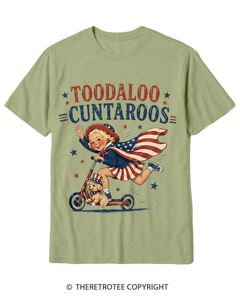 TheRetroTee Toodaloo Cuntaroos Cotton T-Shirt