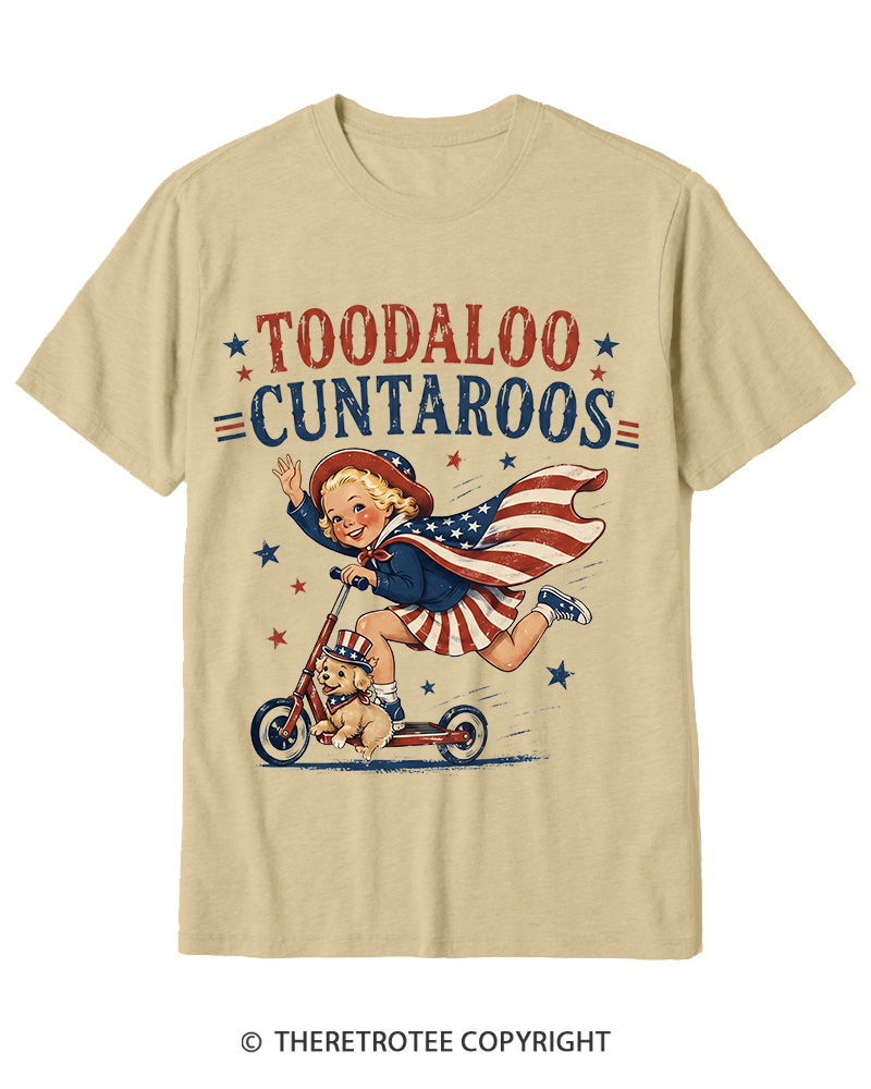 TheRetroTee Toodaloo Cuntaroos Cotton T-Shirt