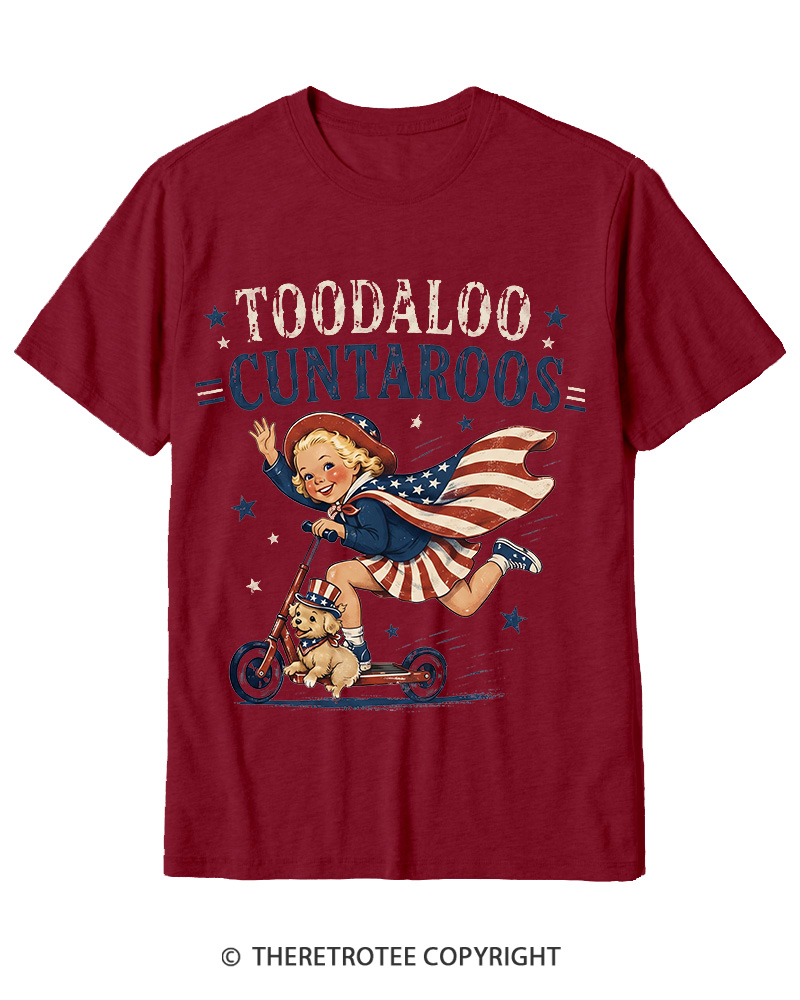 TheRetroTee Toodaloo Cuntaroos Cotton T-Shirt