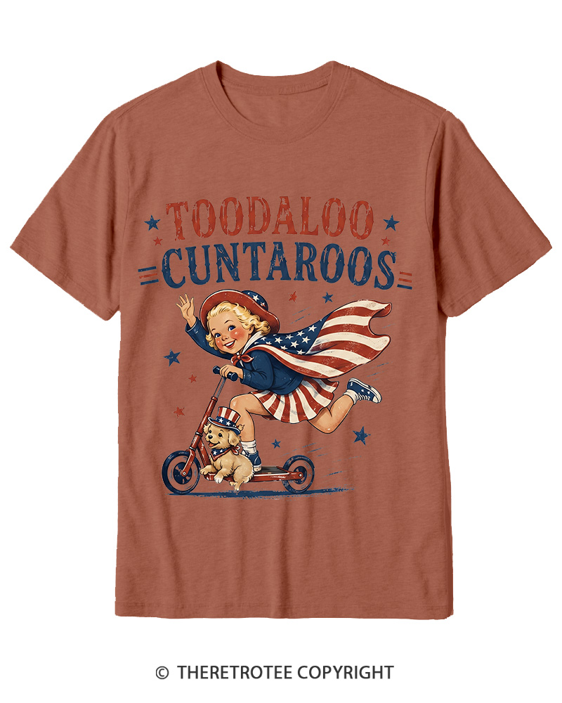 TheRetroTee Toodaloo Cuntaroos Cotton T-Shirt