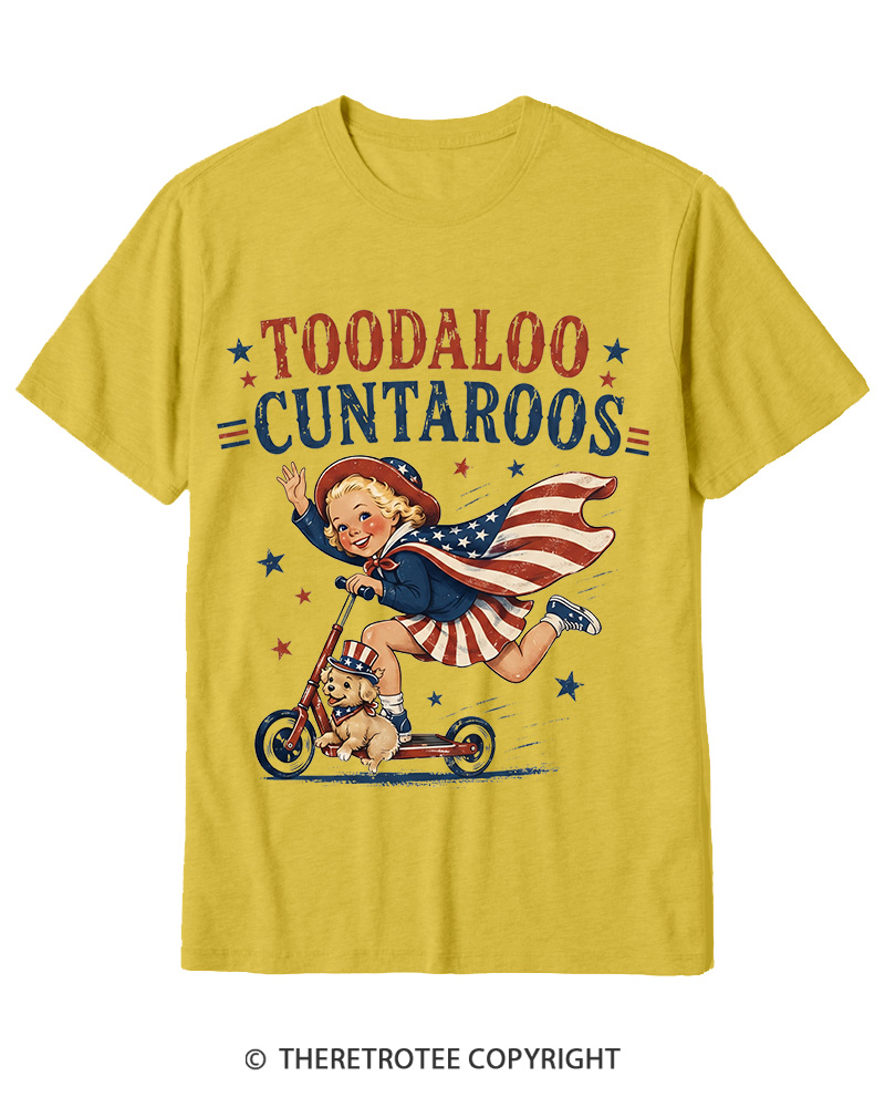 TheRetroTee Toodaloo Cuntaroos Cotton T-Shirt