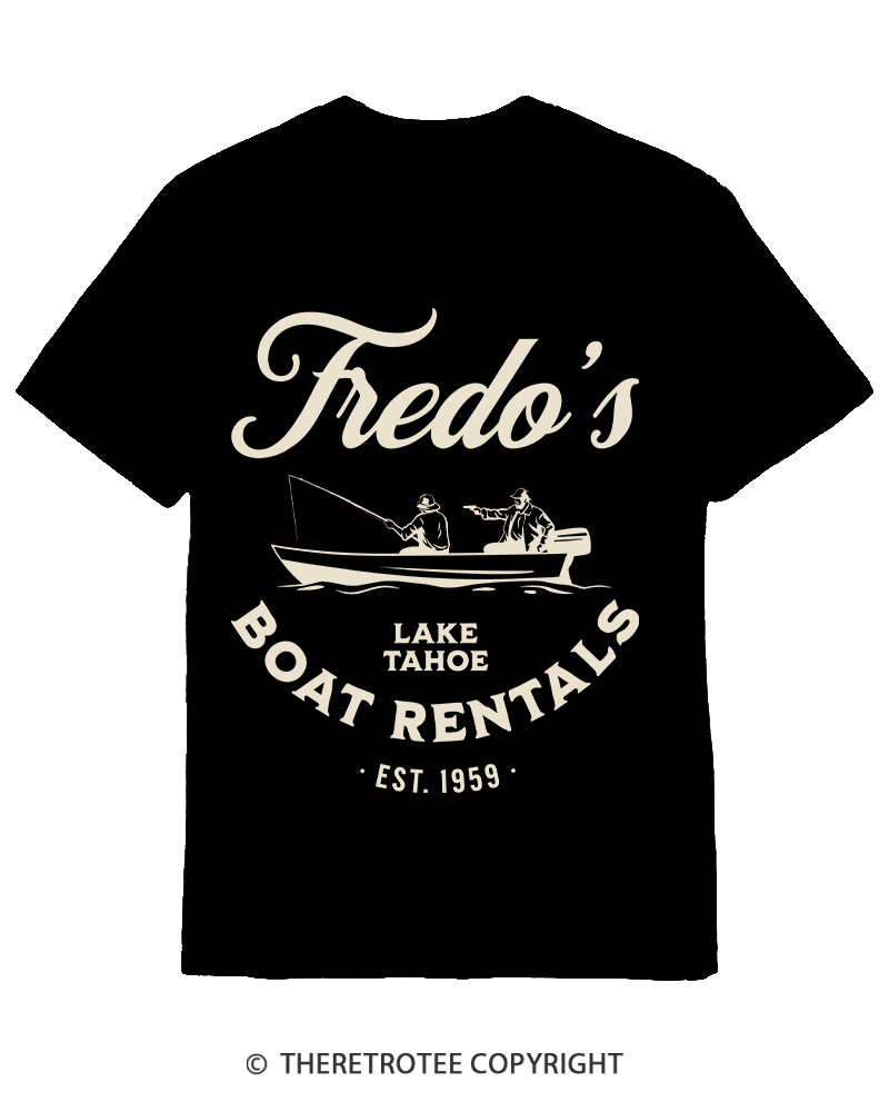TheRetroTee EST.1959 Frankie’s Boat Rentals 1970s Cotton T-Shirt