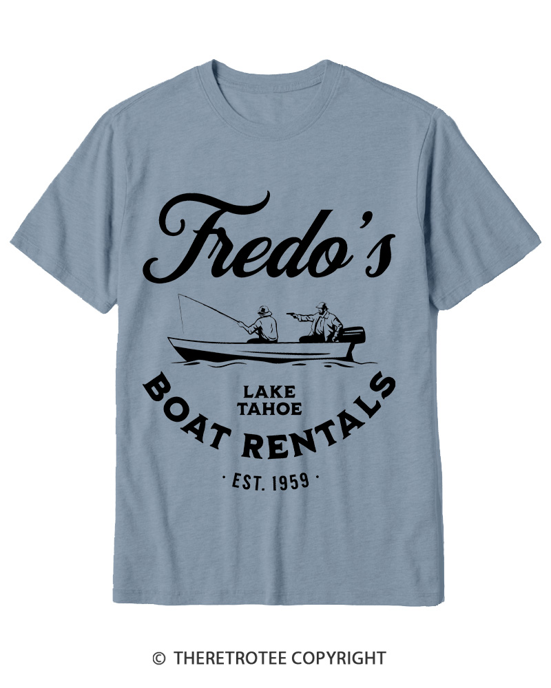 TheRetroTee EST.1959 Frankie’s Boat Rentals 1970s Cotton T-Shirt