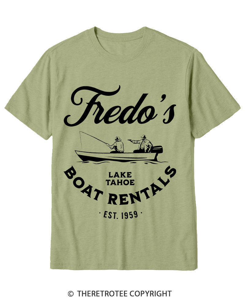 TheRetroTee EST.1959 Frankie’s Boat Rentals 1970s Cotton T-Shirt