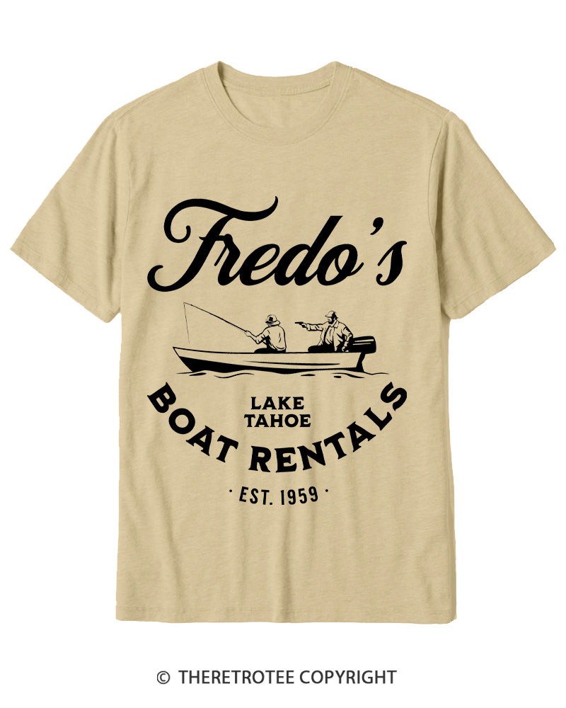 TheRetroTee EST.1959 Frankie’s Boat Rentals 1970s Cotton T-Shirt