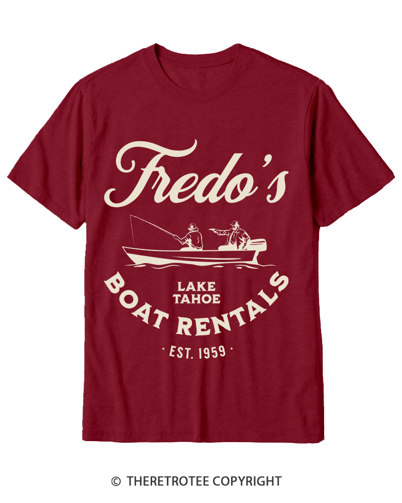 TheRetroTee EST.1959 Frankie’s Boat Rentals 1970s Cotton T-Shirt