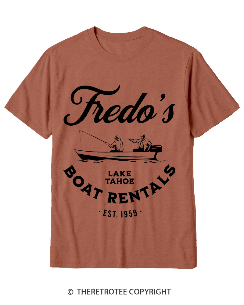 TheRetroTee EST.1959 Frankie’s Boat Rentals 1970s Cotton T-Shirt