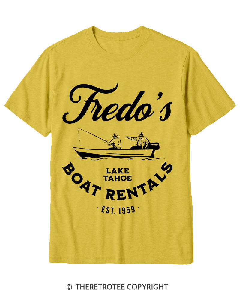 TheRetroTee EST.1959 Frankie’s Boat Rentals 1970s Cotton T-Shirt