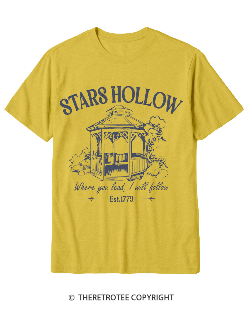TheRetroTee Where You Lead 1990s Cotton T-Shirt