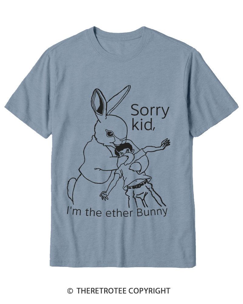TheRetroTee I’m The Ether Bunny 1990s Cotton T-Shirt