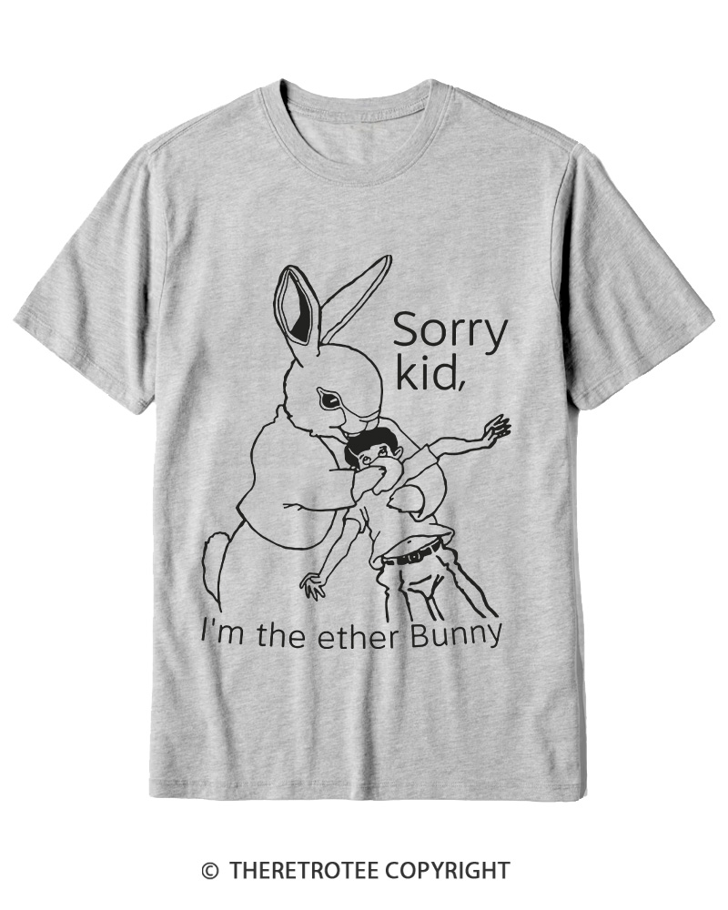 TheRetroTee I’m The Ether Bunny 1990s Cotton T-Shirt