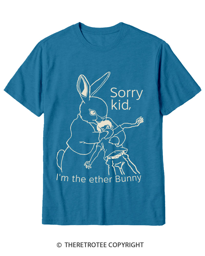 TheRetroTee I’m The Ether Bunny 1990s Cotton T-Shirt