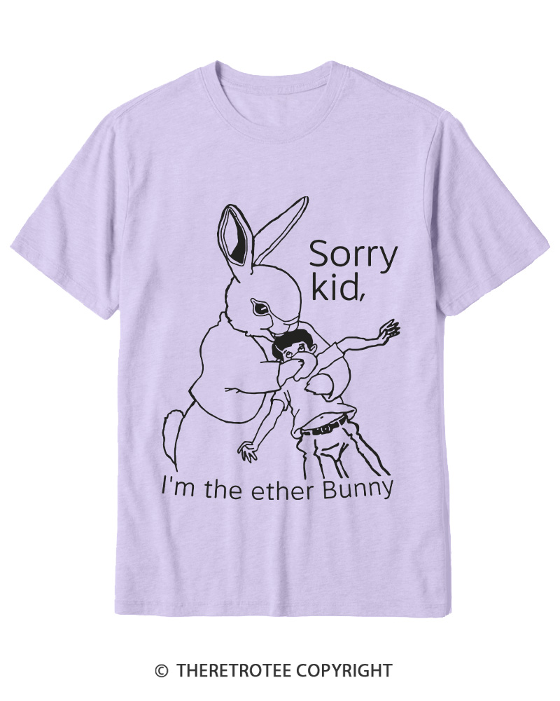 TheRetroTee I’m The Ether Bunny 1990s Cotton T-Shirt