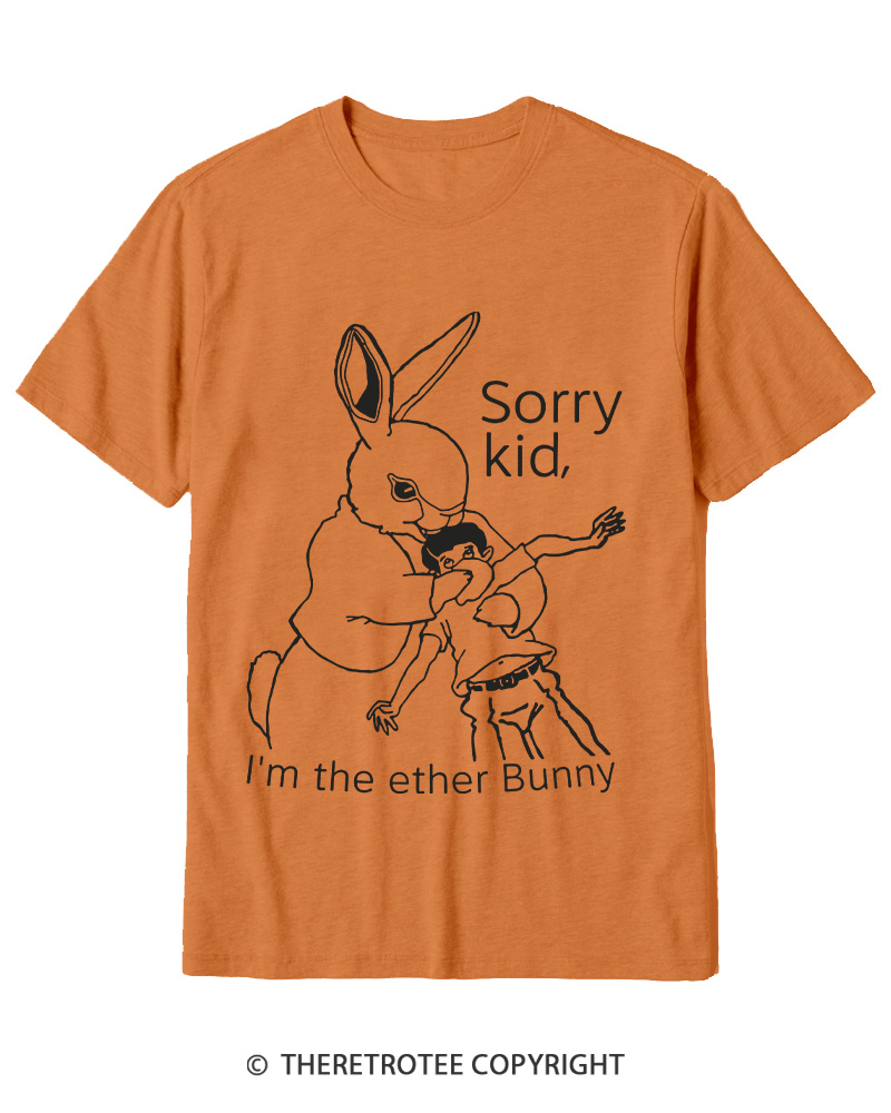 TheRetroTee I’m The Ether Bunny 1990s Cotton T-Shirt
