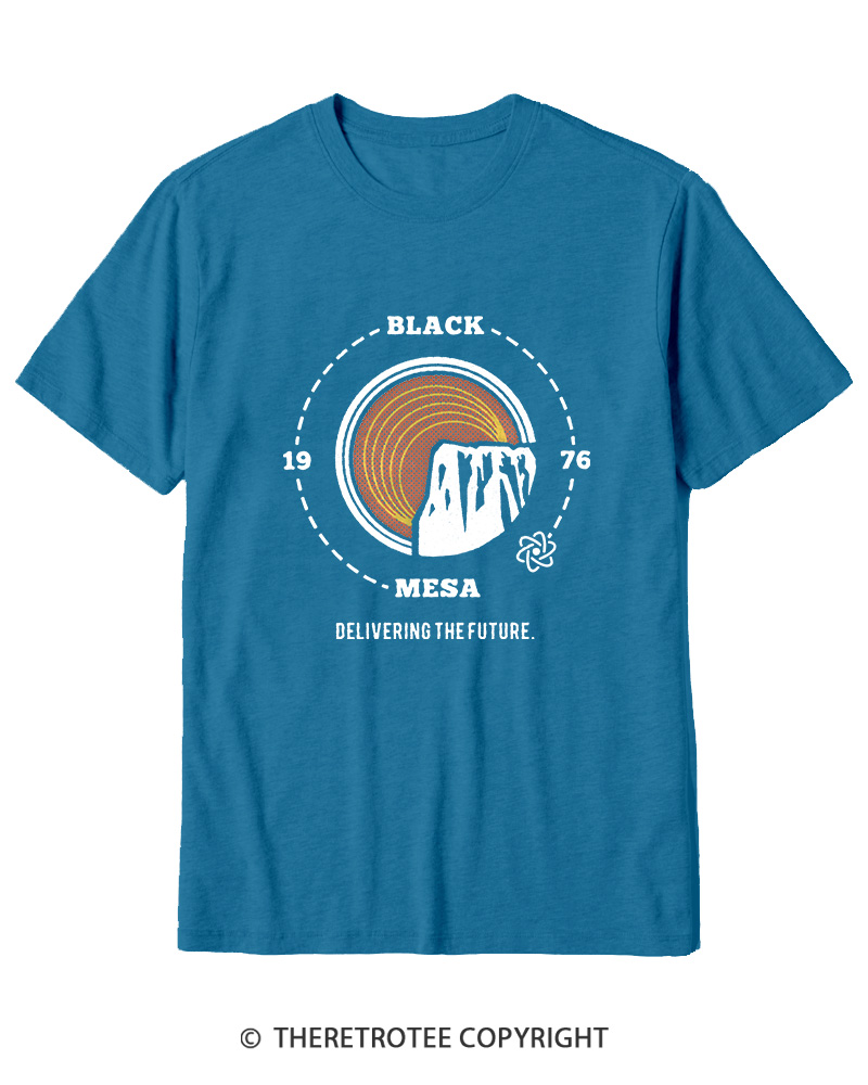 TheRetroTee Mesa 1970s Cotton T-Shirt
