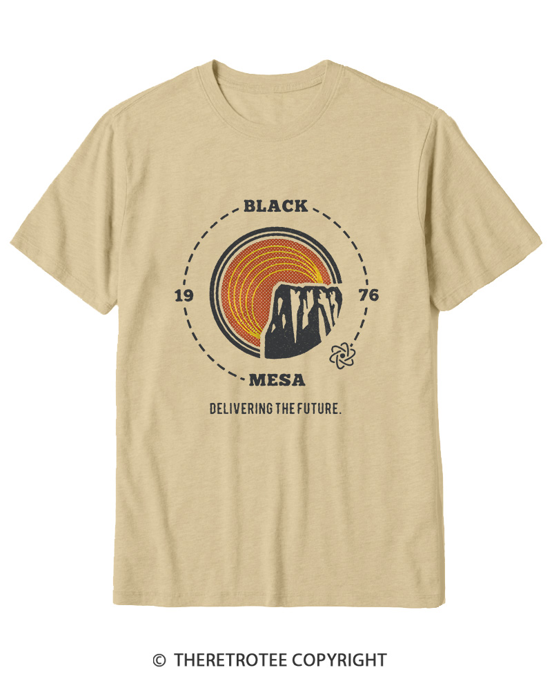TheRetroTee Mesa 1970s Cotton T-Shirt