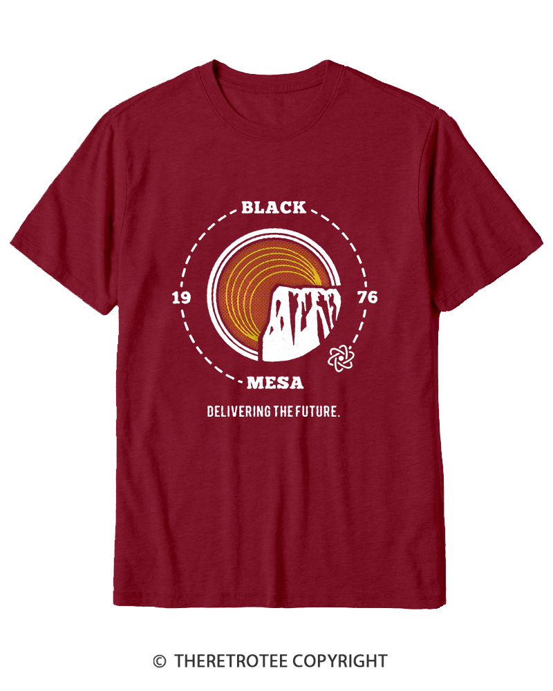 TheRetroTee Mesa 1970s Cotton T-Shirt
