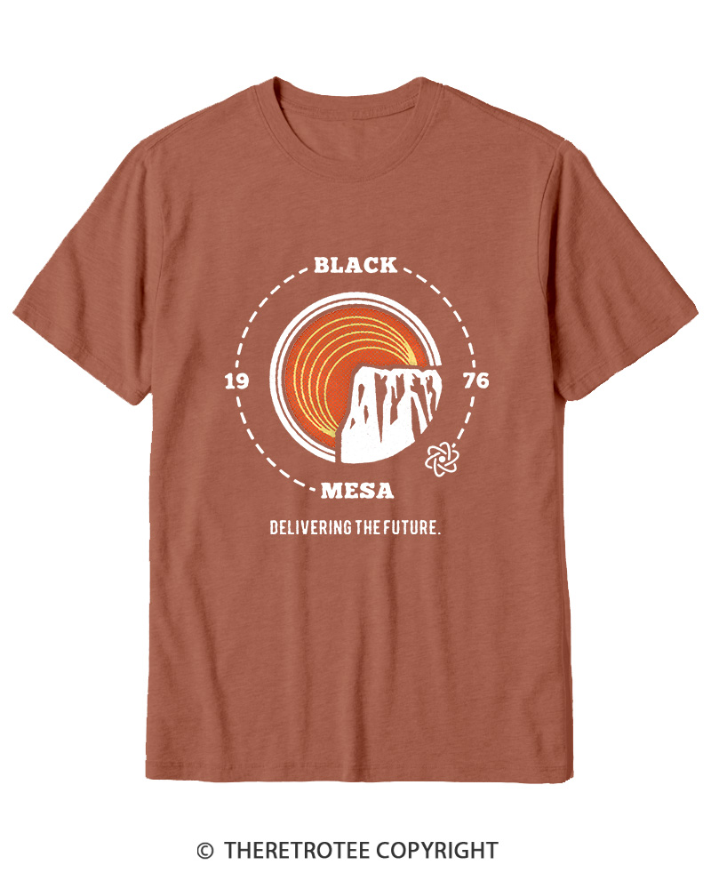 TheRetroTee Mesa 1970s Cotton T-Shirt