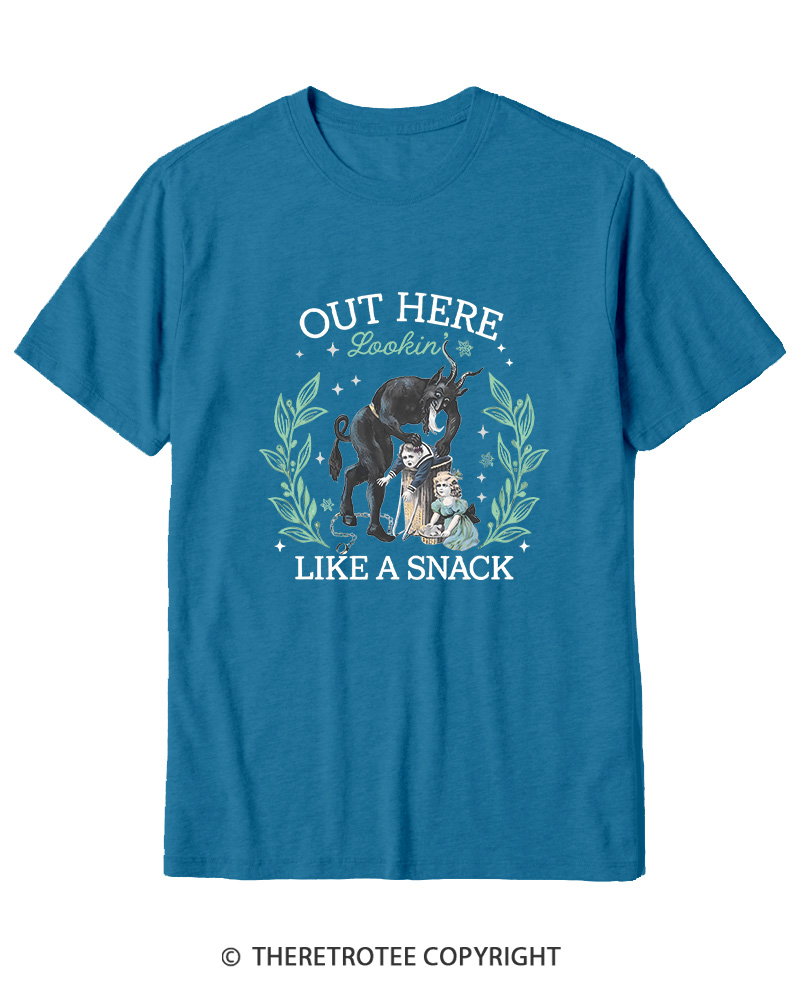 TheRetroTee Out Here Lookin’ Like a Snack Cotton T-Shirt
