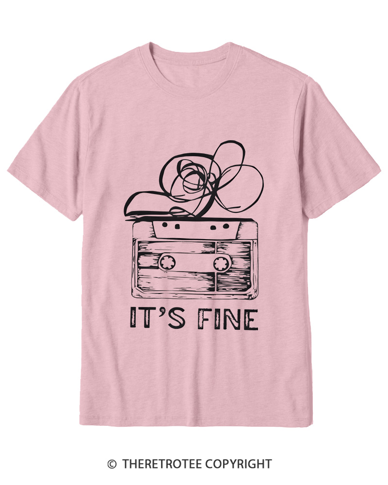 TheRetroTee It’s Fine 1980s Cotton T-Shirt