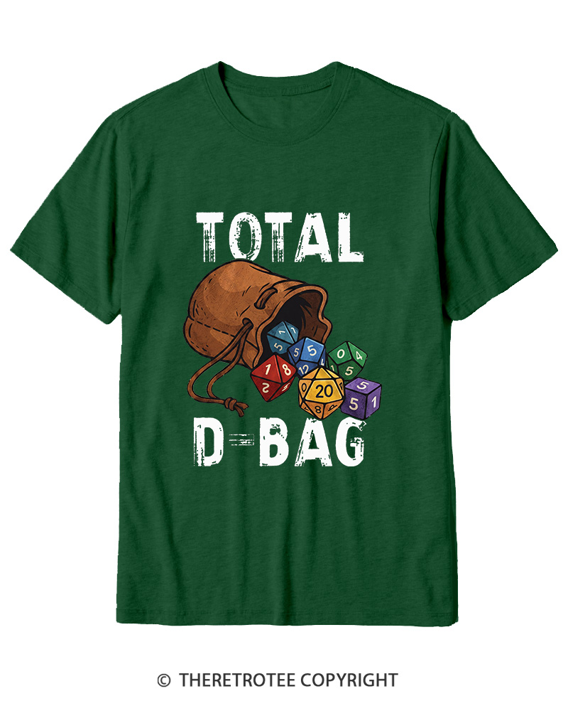 TheRetroTee Total D-Bag 1980s Cotton T-Shirt