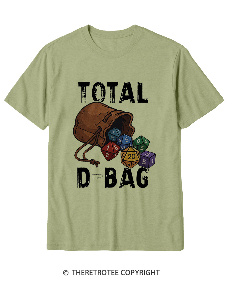 TheRetroTee Total D-Bag 1980s Cotton T-Shirt