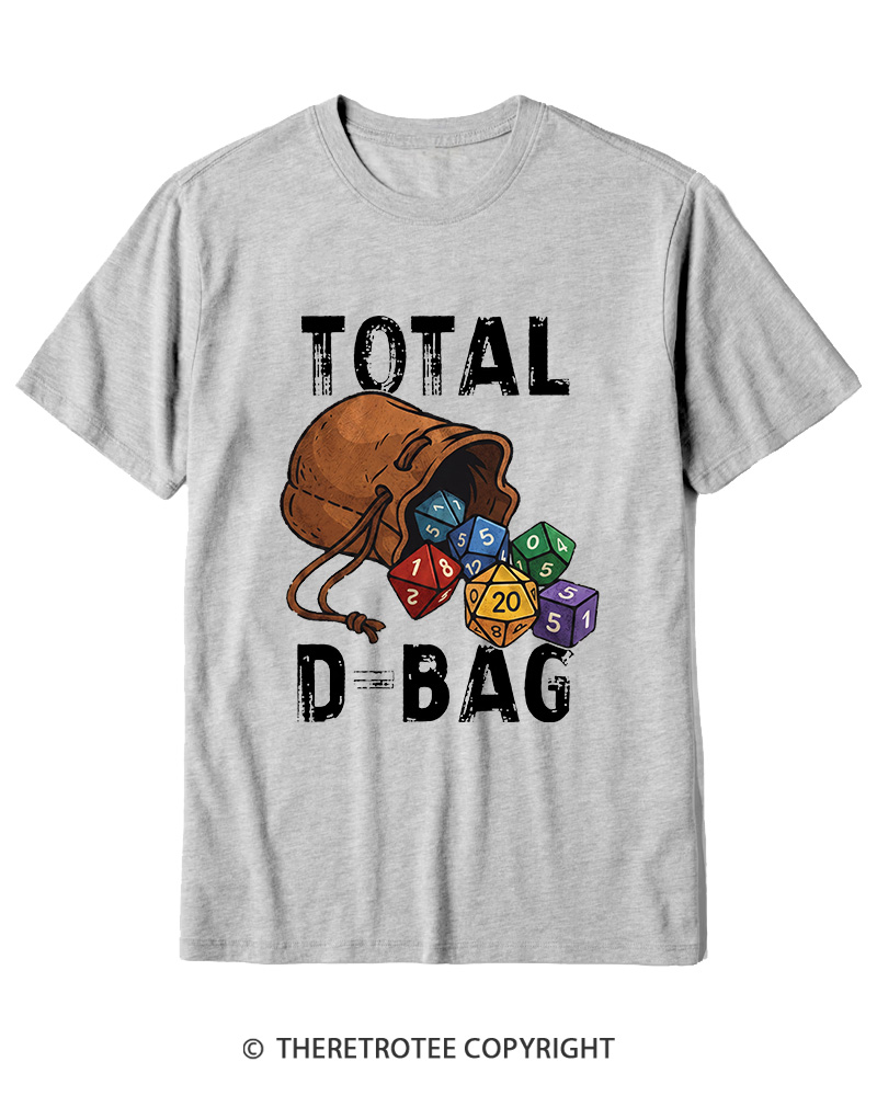 TheRetroTee Total D-Bag 1980s Cotton T-Shirt
