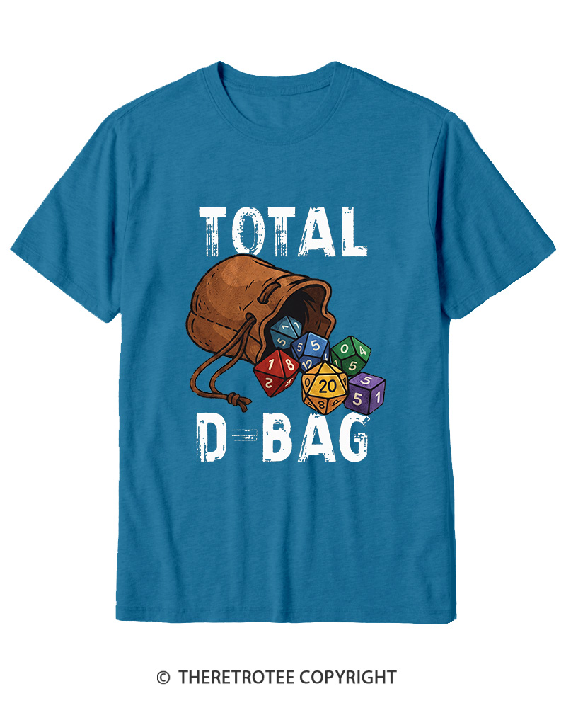 TheRetroTee Total D-Bag 1980s Cotton T-Shirt