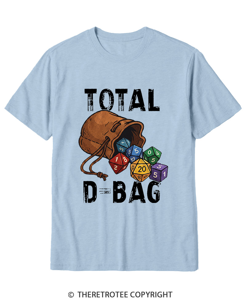 TheRetroTee Total D-Bag 1980s Cotton T-Shirt