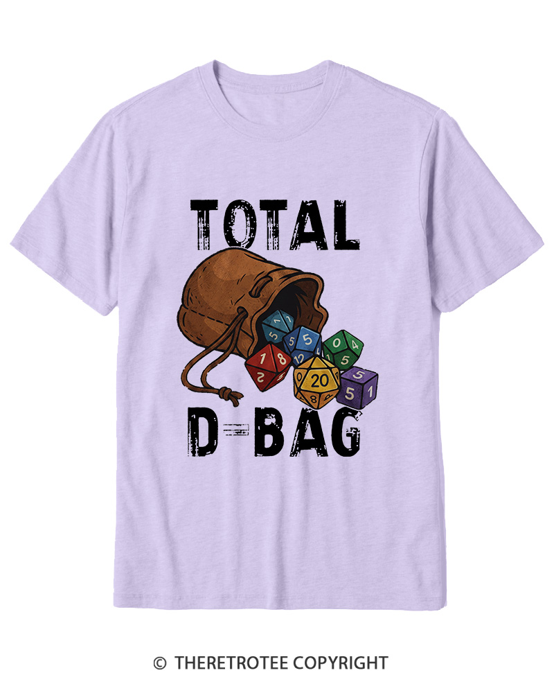 TheRetroTee Total D-Bag 1980s Cotton T-Shirt