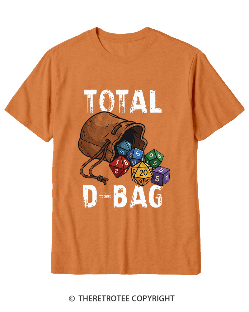 TheRetroTee Total D-Bag 1980s Cotton T-Shirt