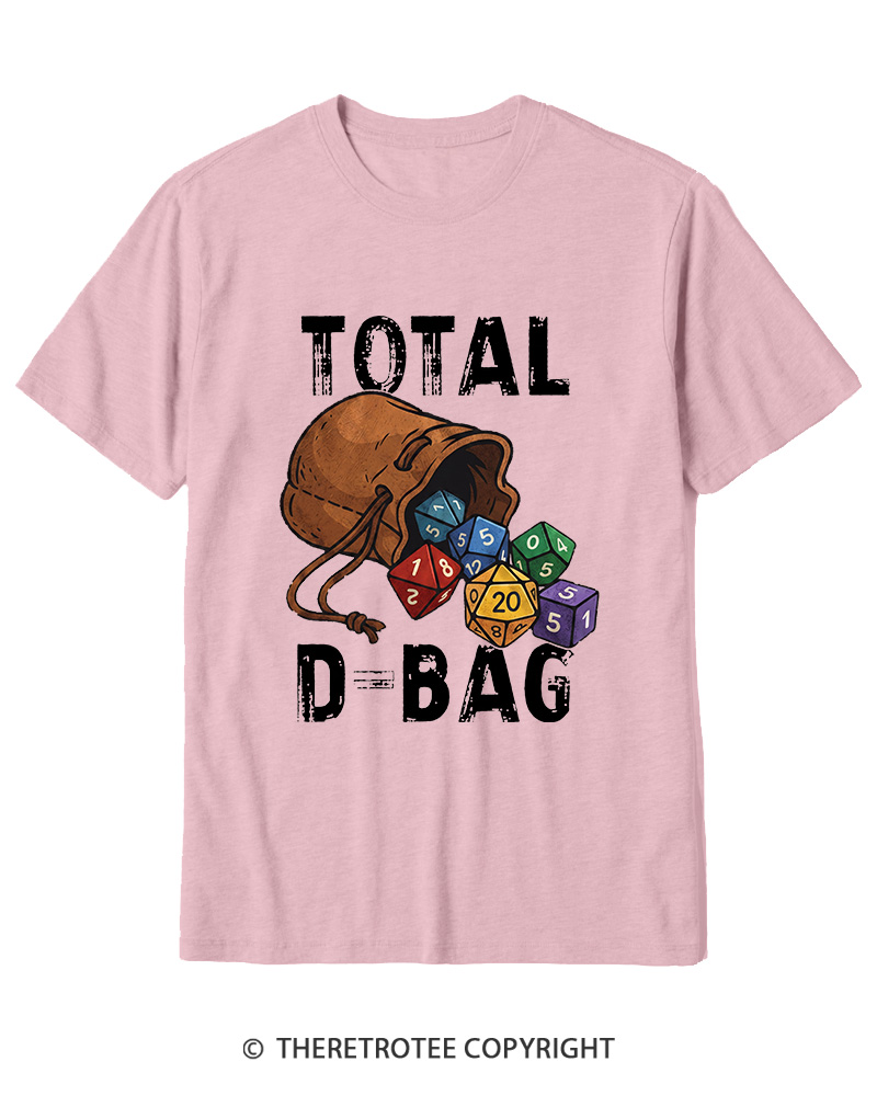TheRetroTee Total D-Bag 1980s Cotton T-Shirt