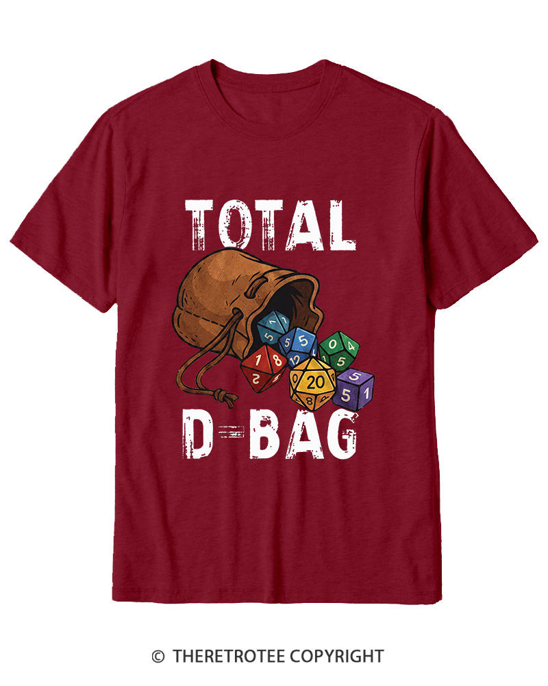 TheRetroTee Total D-Bag 1980s Cotton T-Shirt