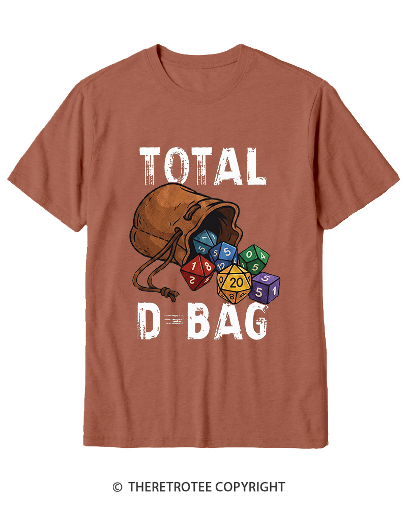 TheRetroTee Total D-Bag 1980s Cotton T-Shirt