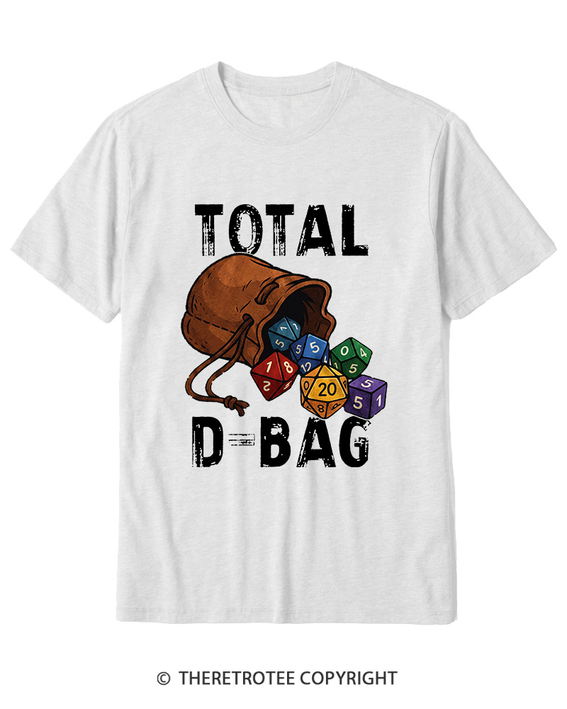 TheRetroTee Total D-Bag 1980s Cotton T-Shirt