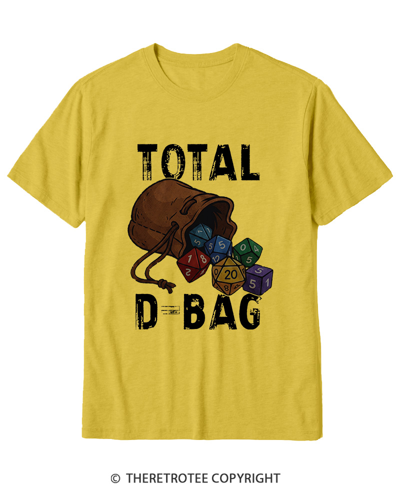 TheRetroTee Total D-Bag 1980s Cotton T-Shirt