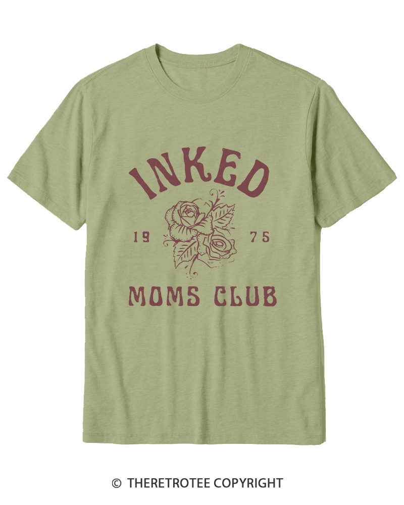 TheRetroTee Cool Mom Club 1970s Cotton T-Shirt